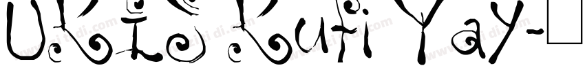 UKIJ Kufi Yay字体转换